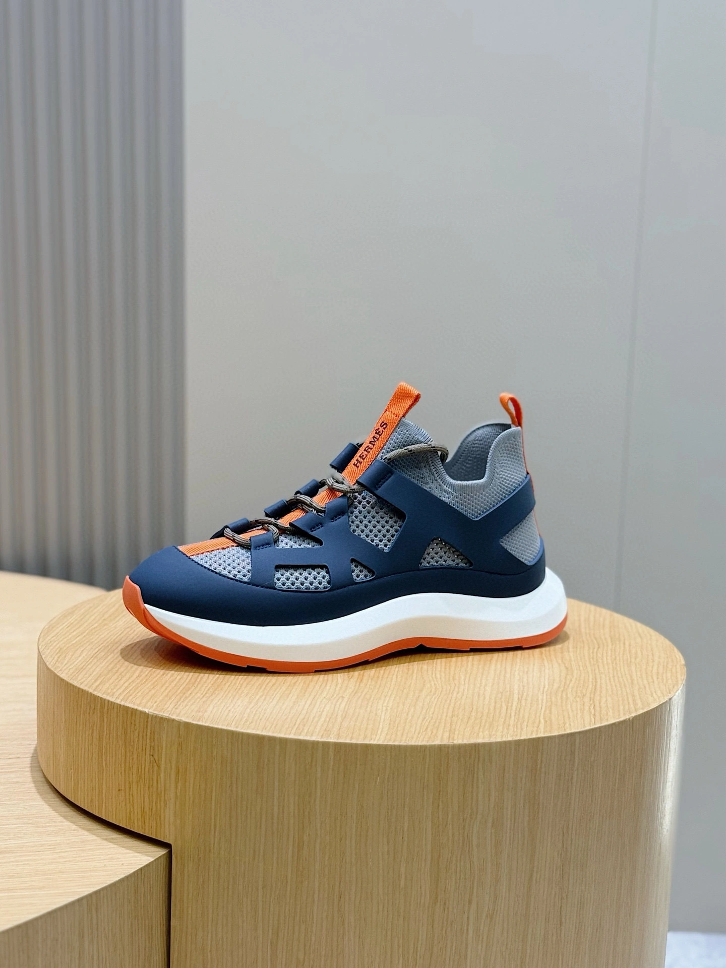 OOBB-- H5r75s Katana Calfskin Thick soles：4.3CM item:E-X230F2666